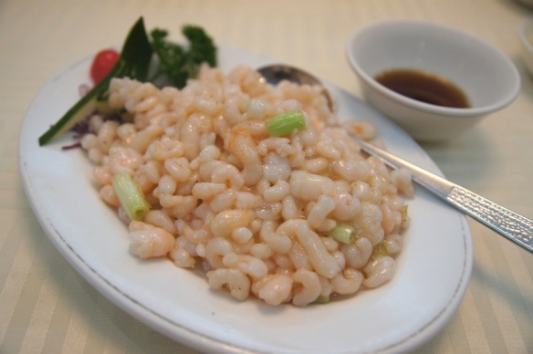 Plain Stir-fried Baby Shrimps; Hong Kong Old Restaurant. Photo: edyeah